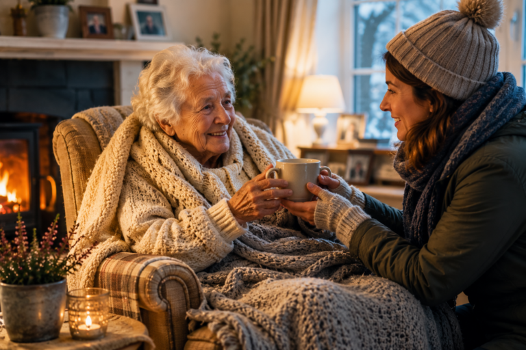 Helping Elderly People Stay Warm This Winter